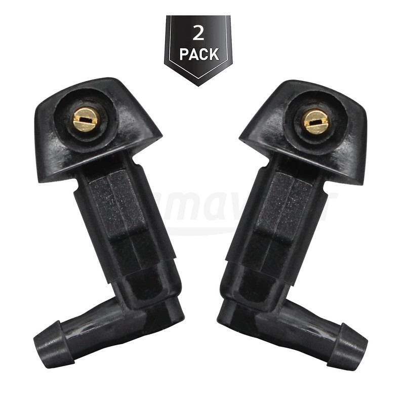 Amavoler Windshield Washer Nozzle Kit Aftermarket Replacement Accessory Fit for