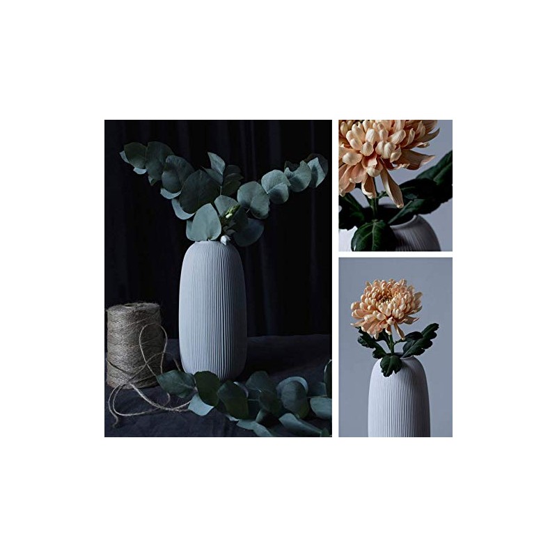 Storefactory - Aby - Vase - Ceramic - Light Grey