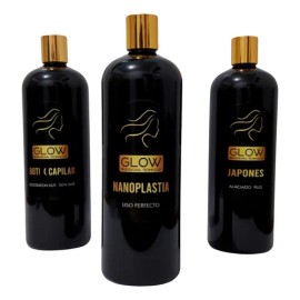 Kit Alaciado 3 X 2 Japones Nanoplastia Botx Reparador