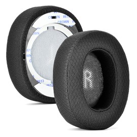 E55BT Ohrpolster Upgrade Stoff dicker – Ersatz-Ohrpolster Schaumstoff Ohrpolster Kissenbezug Kompatibel mit JBL E55BT E55 bt Bluetooth Wireless Headsets, Geräuschisolierung Memory Foam