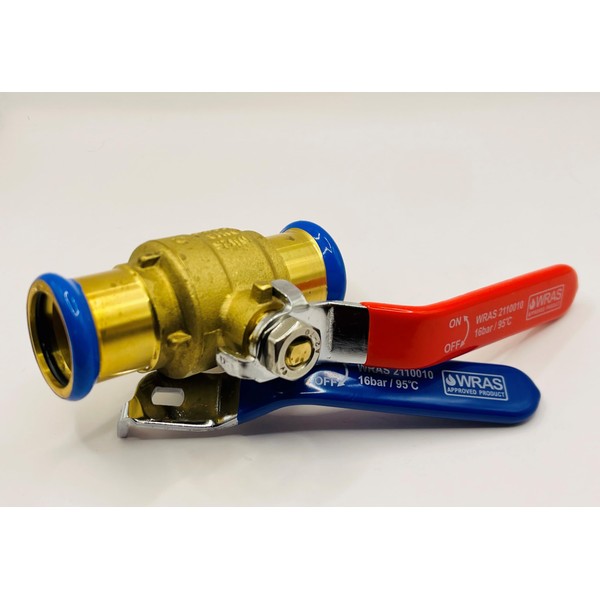 hep® 15mm Lever Valve Full BORE Action Ball Valve Pressfit