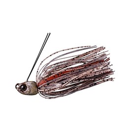 JACKALL Rubber Jig, Beak Roll Swimmer, 1/4 oz (7 g), Sand Zari Lure