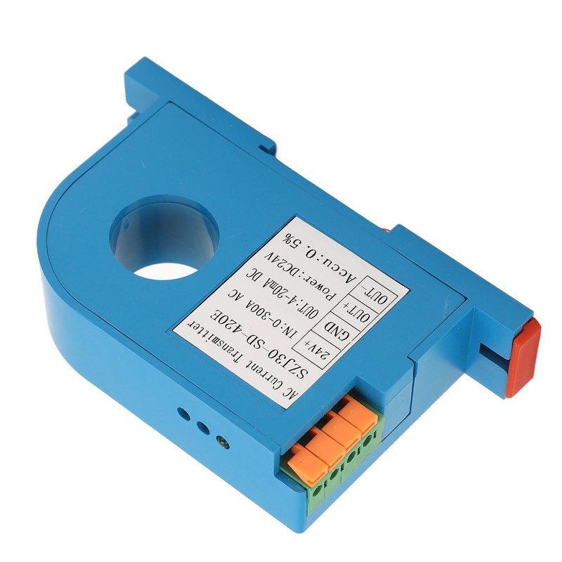 AC Current Transmitter 1 Phase 4‑20mA DC Output Current Transducer