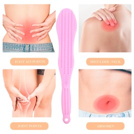 EXCEART Massagers Multitools Acupoint Massager Back Pat Massager Massage Silicone Massager Pat Body Scraping Tool Massage Tool Body Massager Massage Bat Multifunction Massage Hammer