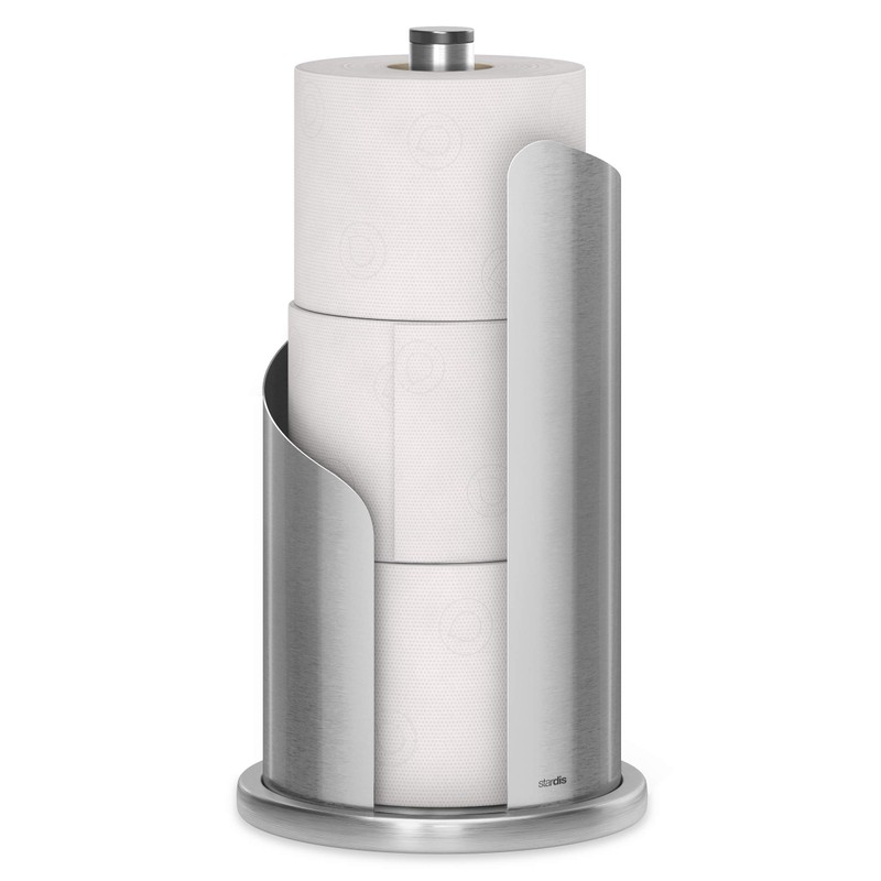 Stardis Kitchen Roll Holder, Stainless Steel/Matte Coated, Diameter: 15 cm