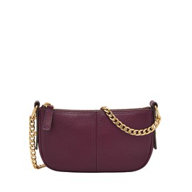 Fossil Women's Jolie Baguette Bag, Purple, purple