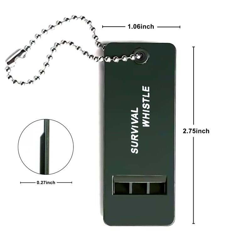Zosylala Whistle,Multiple Frequencies Whistle,Loud Volume,Survival Whistle for Outdoor Safety,Hiking,Camping and