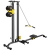 soges Foldable LAT Pull Down Machines & Rowing Machine, Multi-Functional