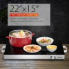 22 X 14 Inch Electric Warming Tray Hot Plate Dish