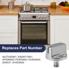 Qiugralian AEZ73293801 Burner Control Knob Assembly Replacement，Replace for lg Range/Stove