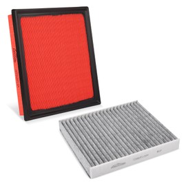 Forccord 1 Pack Cabin Air Filter and 1 Pack Engine Air Filter fit for 19-26 Subaru Ascent 2.4L/18-22 Subaru Crosstrek 2.0L/21-22 Subaru Crosstrek 2.5L 72880FL00A 16546AA16A Replacement Accessories