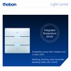 Theben 4969232 iON 102 KNX Push Button Sensor with 2