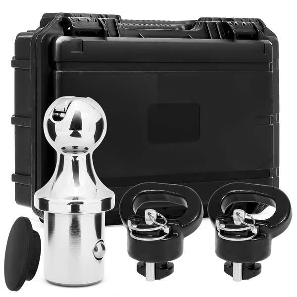 60618 Puck System Gooseneck Ball Kit, 2-5/16 Inch Gooseneck Ball