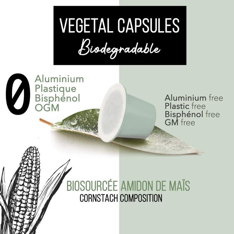 Nespresso Capsules Compatible | Organic Fairtrade Arabica Coffee in Capsules