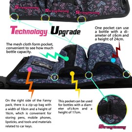 Bolsa de aceite de masaje, bolsa para botella de masaje, funda para terapia de masaje, funda para loción de masaje, funda para aceite de masaje Huixin, Huixin, 3 bottle