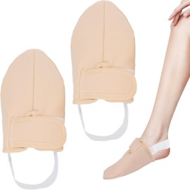 2Pcs Castor Oil Pack for Feet, Castor Oil Pack Wrap Kit Organic Cotton Reusable, Organic Castor Oil Wrap for Toes,Caster Oil Pack Wrap Kit Relieve Foot Muscles Pain (Oil Not Included)