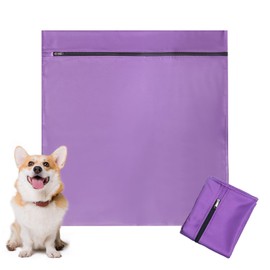 Haustier-Wäschesack für Waschmaschine, große Tierhaarentfernung Waschbeutel mit Reißverschluss, strapazierfähiges Netzgewebe für Hund, Katze, Pferd, Kaninchen, Bettwäsche und Kleidung, stoppt