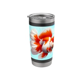 Thai Oranda Goldfish Fancy Goldfish Lover Aquarium Fish Tank Stainless Steel Insulated Tumbler