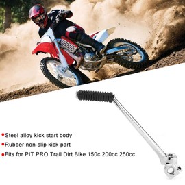 Kickstarter 16 mm, Motorcycle Start Lever Adjustable Foot Gear Lever Replacement Motorcycle Starter Lever for PIT Pro Trail Dirt Bike 150c 200cc 250cc