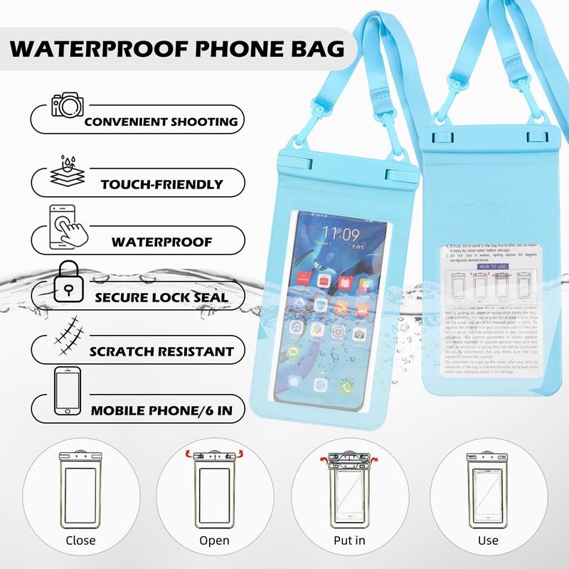 Artmitz 10L Waterproof Dry Bag for Kayaking Swimming Boating Camping