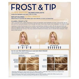 Clairol Nice'n Easy Frost & Tip - Tinte para el cabello original, color rubio claro a castaño medio, paquete de 1 unidad