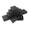 Cufflink Black Vibrant Holder Display Box Gift Adornment Jewellery Presentation