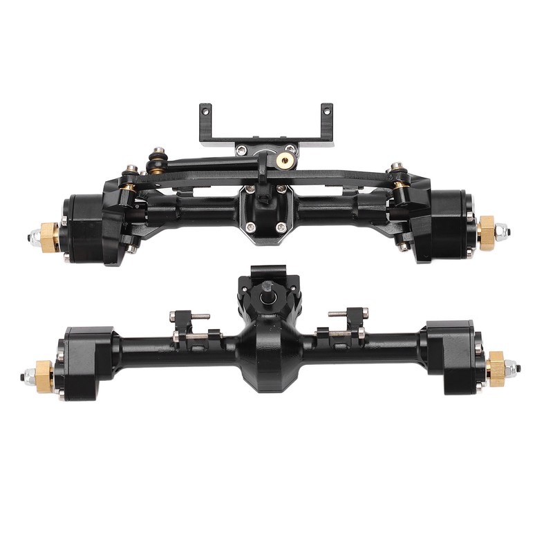 RC Car Metal Complete Front Rear Portal Axle Set Assembly