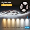 Nicelux COB LED Light Strip Cold White 6000K Sun Light