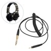 Replacement Headphone Cable 3.5mm Male and 6.35mm to 2.5mm Male