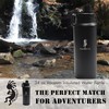 Aquapelli Water Bottle Midnight black 34 oz