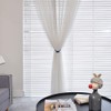 Pretty Jolly 2 Pack Magnetic Curtain Tiebacks 16 Inch Modern