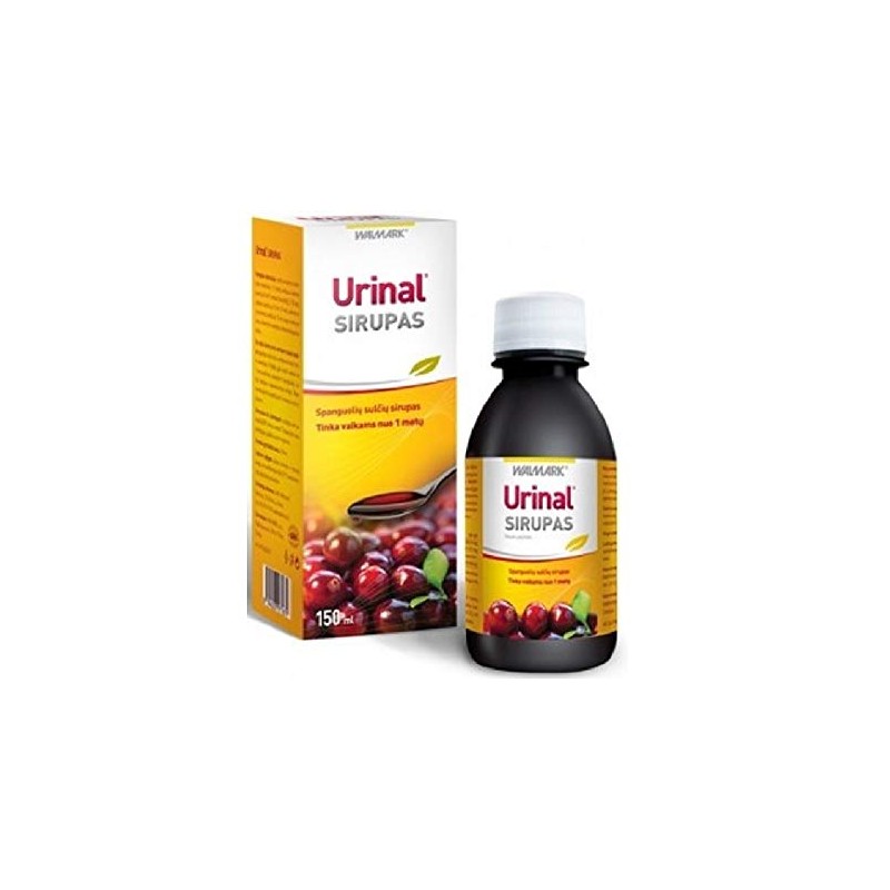 URINAL cranberry juice syrup, 150 ml for infection and inflammation