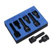 1/2in Drive Deep + Shallow Impact Impacted Male Spline Sockets