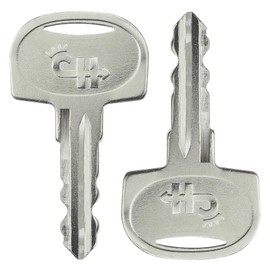 601 Ignition Keys 60266568 for Sany Mini Excavator Broderson Crane Ferris Mower Bluebird School Bus Polaris Snowmobile (Pack of 8)