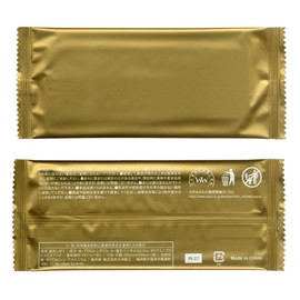 Kyushu Paper VIP W-27 (W-27, Gold, 50 Pieces) Thick Hot Towels, Gold, For Commercial Use, Solid, Individual Packaging, Restaurants, Cafes, Restaurants, Weddings