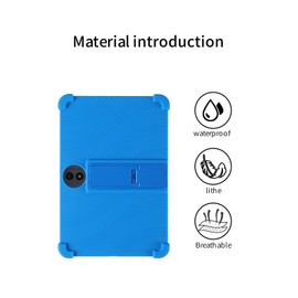 for TCL NXTPAPER 11 Plus Tablet 11.5 inch Tablet Case,BOVUGAC Soft Silicone Adjustable Stand Shockproof Kids Friendly for NXTPAPER 11 Plus 11.5" Tablet(Blue)