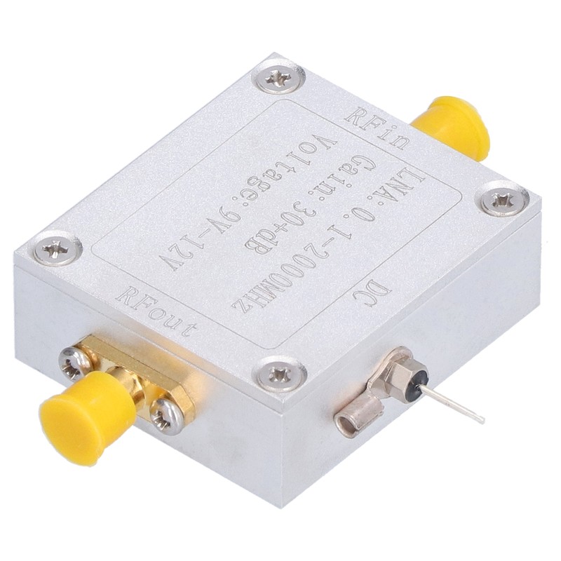 RF Amplifier Broadband Module High Gain Board Low Noise Receiver