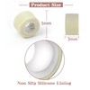 Vlasy 100Pcs 5mm Silicone Lined Micro Ring Beads for Hair