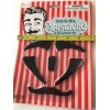 Unbranded Mustache Fake Faux Hair 3 CARDS Goatee Sideburns Eyebrows