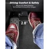 JOYTUTUS Dead Pedal Foot Rest Pad Compatible with 2007-2026 Jeep