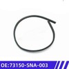Windshield Front Upper Reveal Surround Molding Trim Rubber Seal for