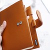 Moterm Personal Luxe Rings Planner - Genuine Leather Binder Organiser