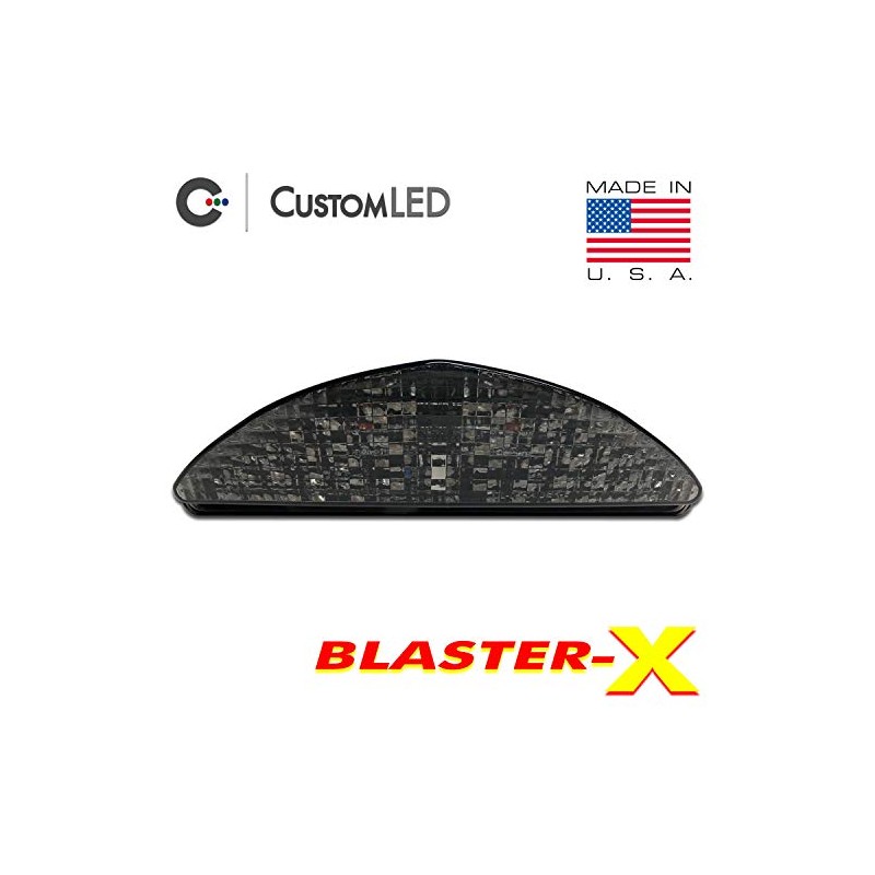 Blaster-X Integrated LED Tail Light for 2008-2014 Yamaha Raider (Smoked
