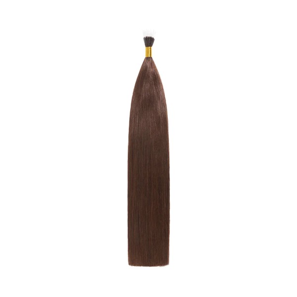 Cliphair US Medium Brown (#4) Remy Royale Nano Bond Hair Extensions, 22" (50g)