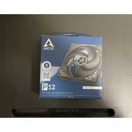 ARCTIC P12 (Black) 120 mm Case Fan Pressure-optim