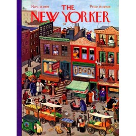 New York Puzzle Company - New Yorker Main Street - 1000 Piece Jigsaw Puzzle