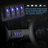 Greluma 1 Piece 4 Gang Rocker Switch Panel Dashboard Rocker
