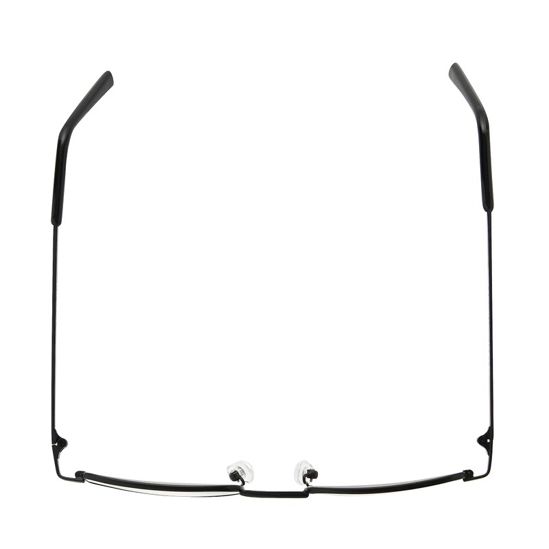 Foster Grant Men's Council Rectangular Reading Glasses, Gunmetal and Black,