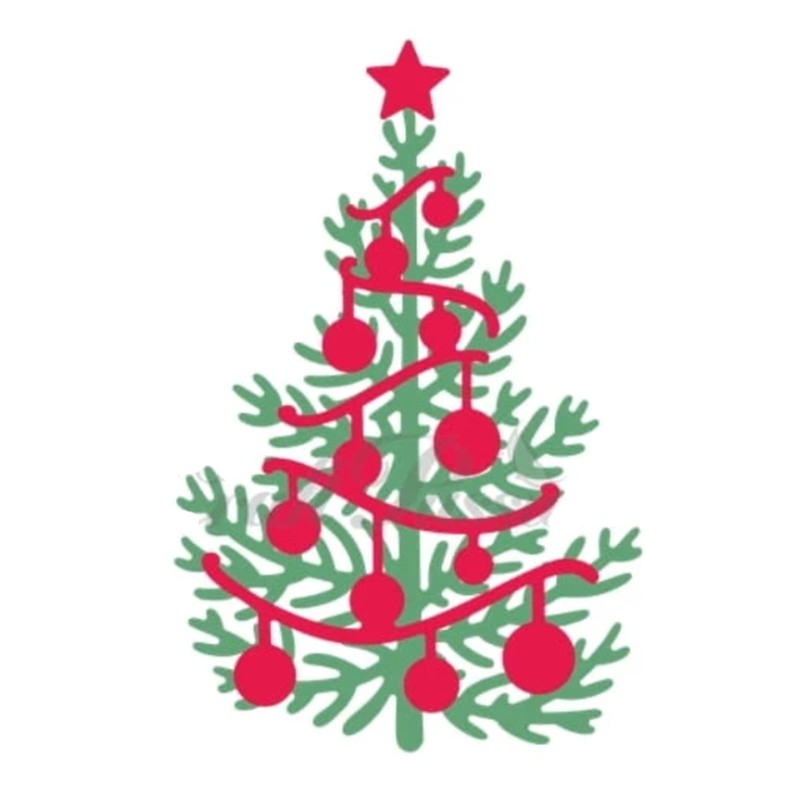 Christmas Tree Metal Die Cuts,Christmas Tree Light Cutting Dies Cut