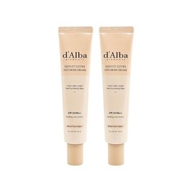 Half Club/Dalba Skin Fit Cover Serum BB Cream 30g (SPF35) 2 Pieces / 달바 스킨 핏 커버 세럼 비비크림 30g (SPF35) 2개